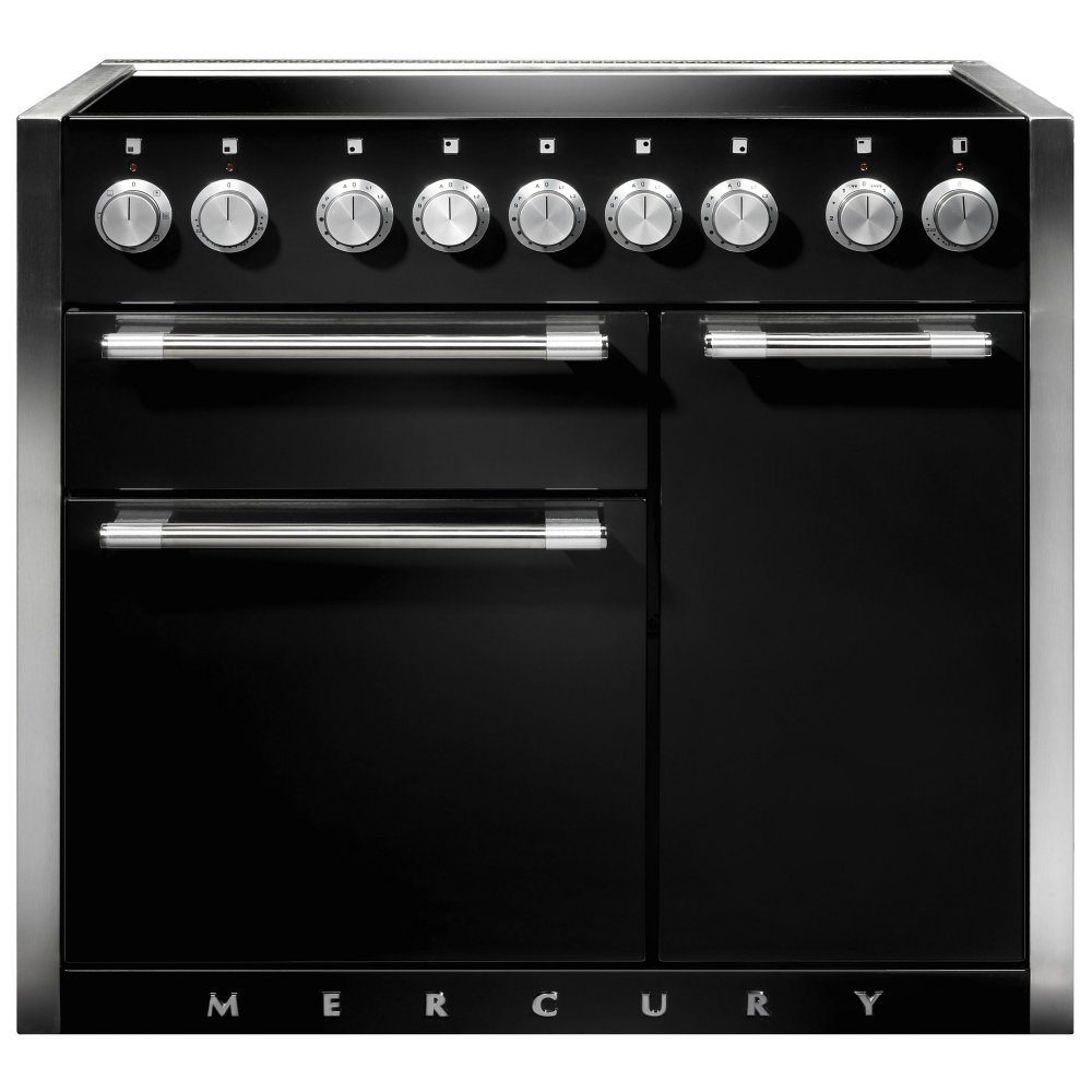 Mercury  100cm Induction Range Cooker MCY1000EIAB/ - Black
