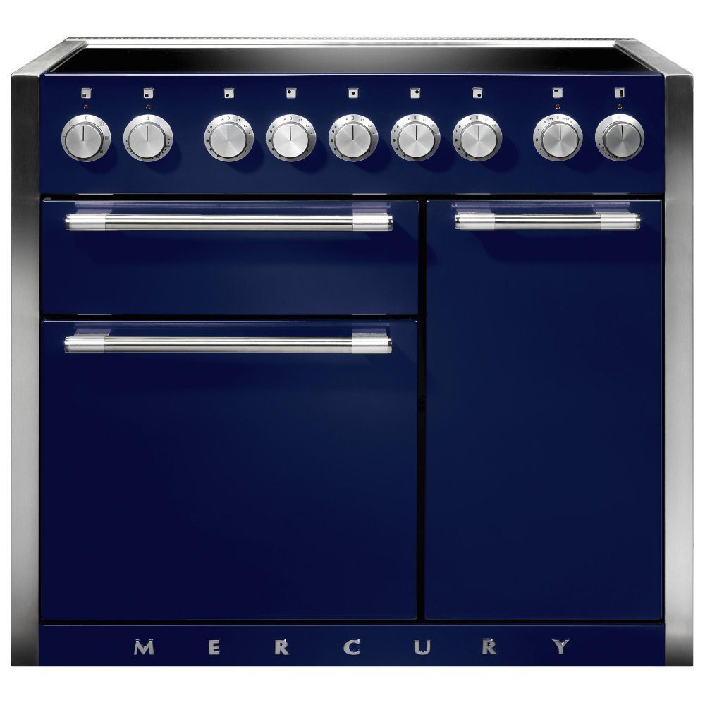 Mercury  100cm Induction Range Cooker MCY1000EIBB/ - Blueberry