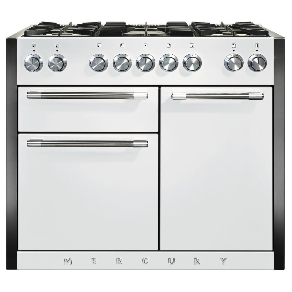 Mercury  1082mm Dual Fuel Range Cooker MCY1082DFSD/ - Snowdrop