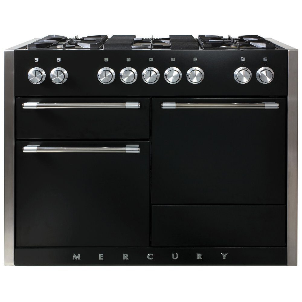 Mercury  120cm Dual Fuel Range Cooker MCY1200DFAB/ - Black