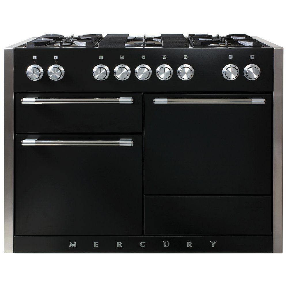Mercury  92940 120cm Dual Fuel Range Cooker MCY1200DFLQ/ - Liquorice