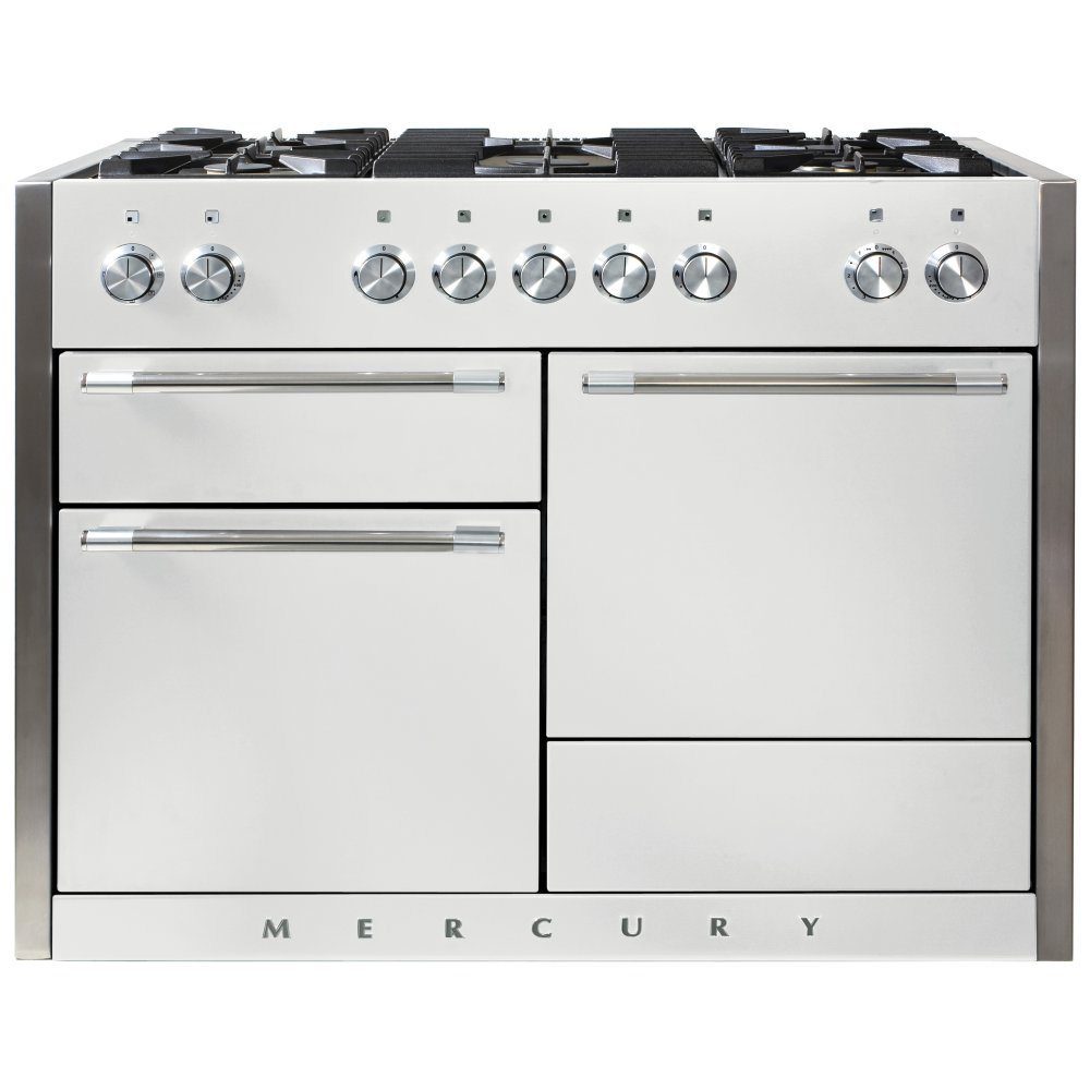 Mercury  120cm Dual Fuel Range Cooker MCY1200DFSD/ - Snowdrop