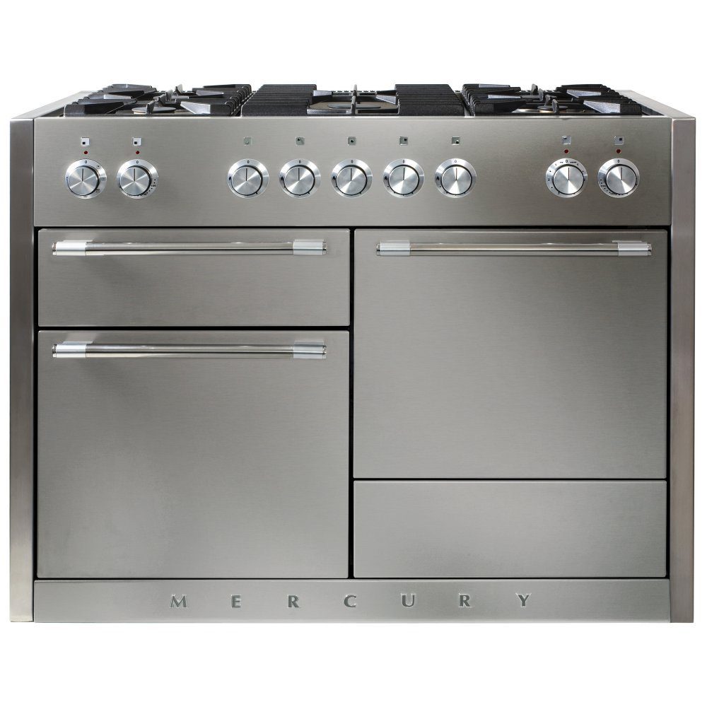 Mercury  120cm Dual Fuel Range Cooker MCY1200DFSS/ - Stainless Steel