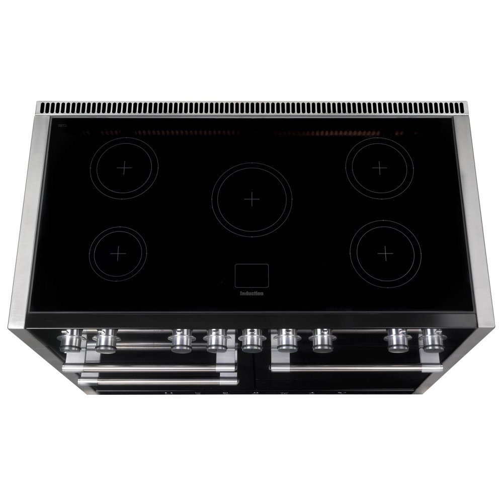 Mercury 120cm Induction Range Cooker 96670 MCY1200EIAB/ - Black Mercury 120cm Induction Range Cooker 96670 MCY1200EIAB/ - Black