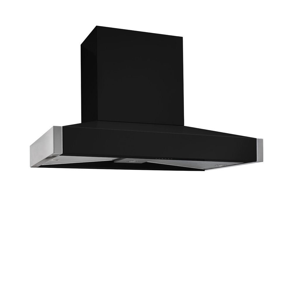Mercury  120cm Pitch Chimney Hood MHDPC1200LQ/ - Liquorice