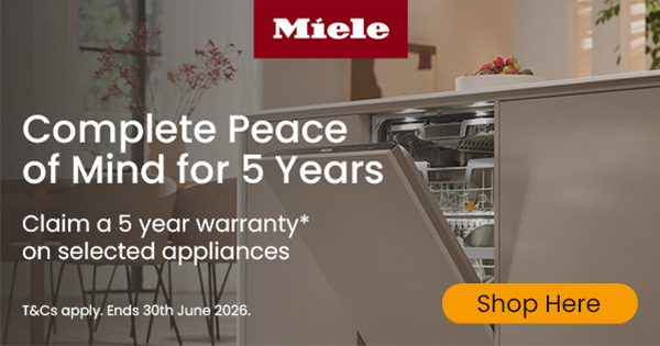 miele 5 year warranty promotional image