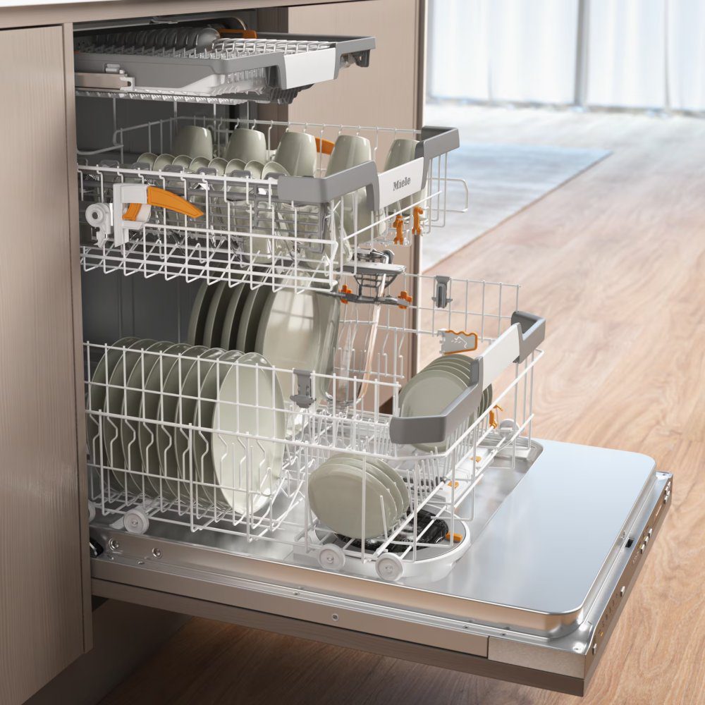 Miele 60cm Fully Integrated Taller Height Autodos PowerDisk Dishwasher G7085 SCVI XXL Miele 60cm Fully Integrated Taller Height Autodos PowerDisk Dishwasher G7085 SCVI XXL