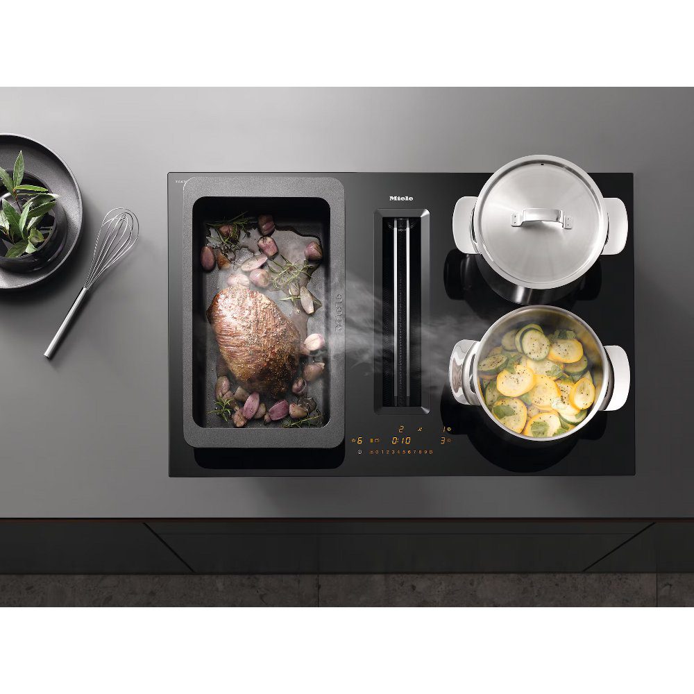 Miele 80cm Air Venting Induction Hob KMDA 7473-1 FL - Black Miele 80cm Air Venting Induction Hob KMDA 7473-1 FL - Black