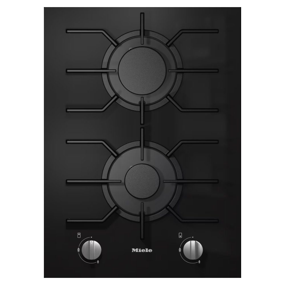 Miele  38cm Domino 2 Burner Gas Hob CS7102-1FL - Black