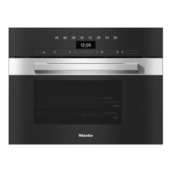 Miele  PureLine Built In Compact Steam Oven DG7440CLST - Stainless Steel