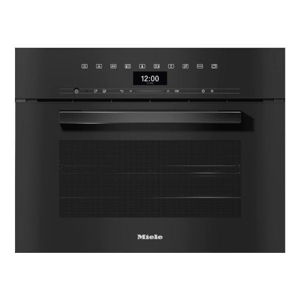Miele  VitroLine Compact Steam Combination Oven DGC7440HCPROOBSW - BLACK