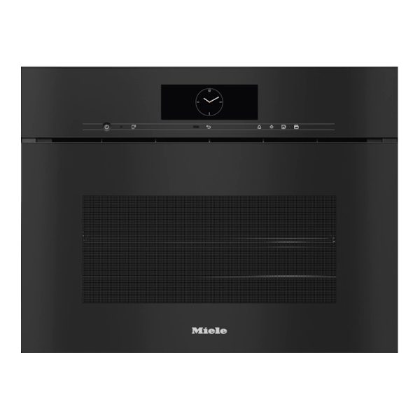 Miele  ArtLine M-Touch Plumbed In Compact Steam Combination Oven DGC7845HCXPROOBSW - BLACK