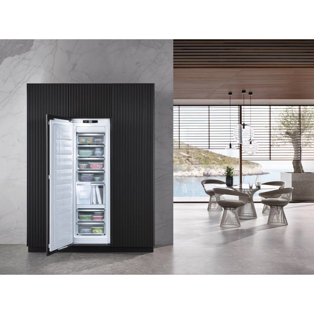 Miele 177cm Integrated In Column Frost Free Freezer With Icemaker FNS7774D Miele 177cm Integrated In Column Frost Free Freezer With Icemaker FNS7774D