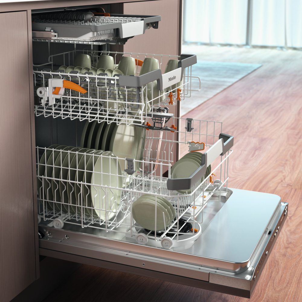 Miele 60cm Fully Integrated Taller Height Autodos PowerDisk Dishwasher G7185SCVIXXL Miele 60cm Fully Integrated Taller Height Autodos PowerDisk Dishwasher G7185SCVIXXL