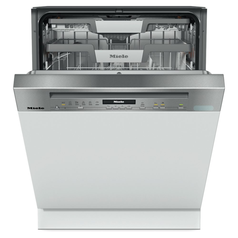 Miele  60cm Semi Integrated Dishwasher G7210SCICLST - Stainless Steel