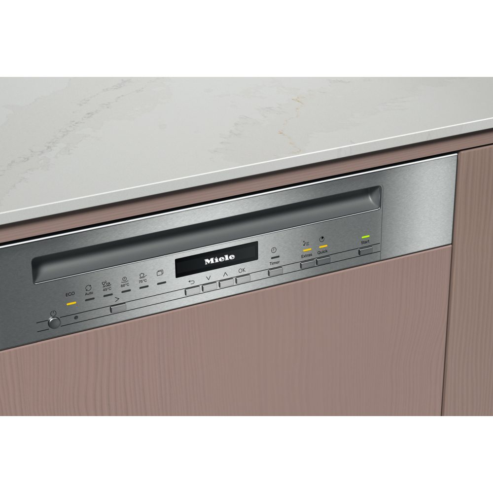Miele 60cm Semi Integrated Dishwasher G7210SCICLST - Stainless Steel Miele 60cm Semi Integrated Dishwasher G7210SCICLST - Stainless Steel