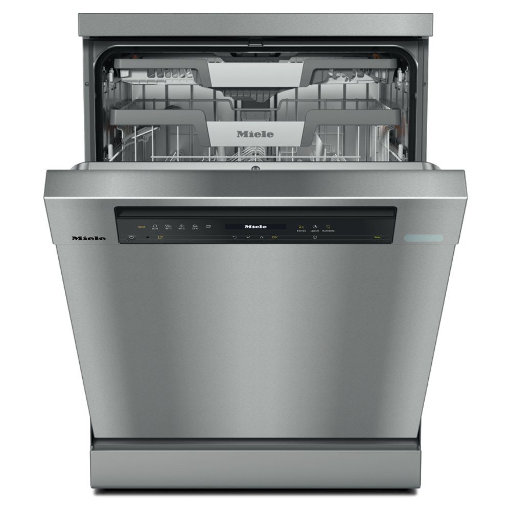 Miele  60cm Freestanding AutoDos PowerDisk Dishwasher G7600SCCLST - Stainless Steel