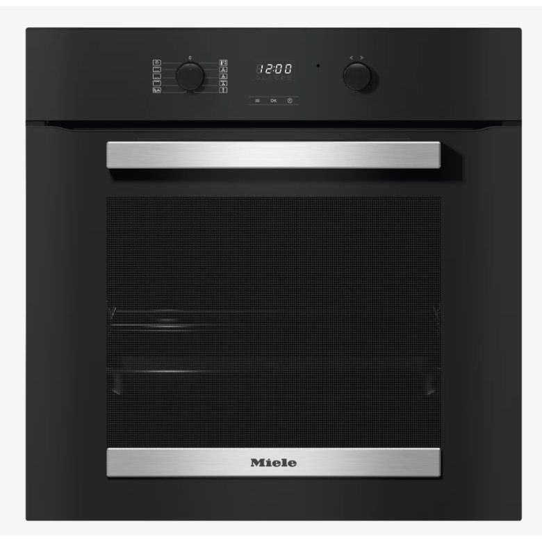 Miele  ContourLine Built In Single Oven H2455B- Black