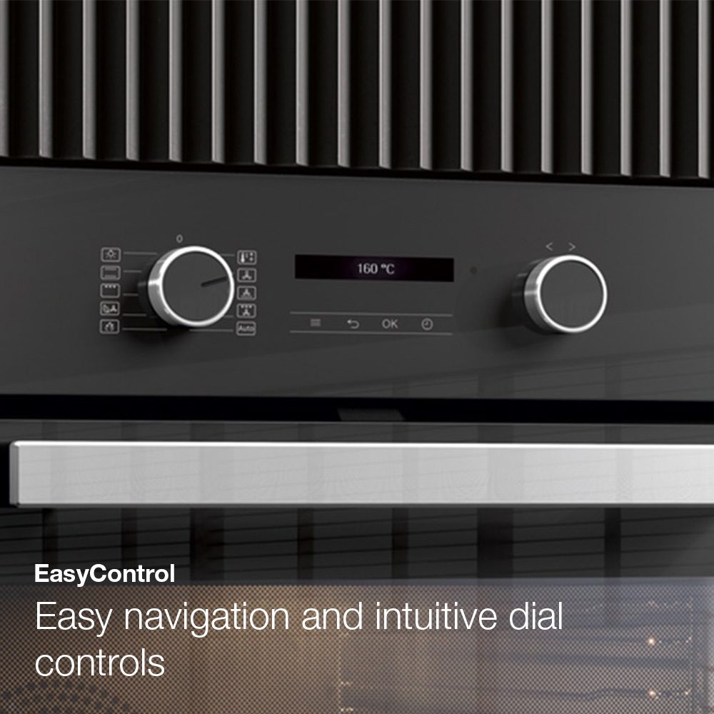 Miele ContourLine Pyrolytic Built In Single Oven H2761BP - Stainless Steel Miele ContourLine Pyrolytic Built In Single Oven H2761BP - Stainless Steel