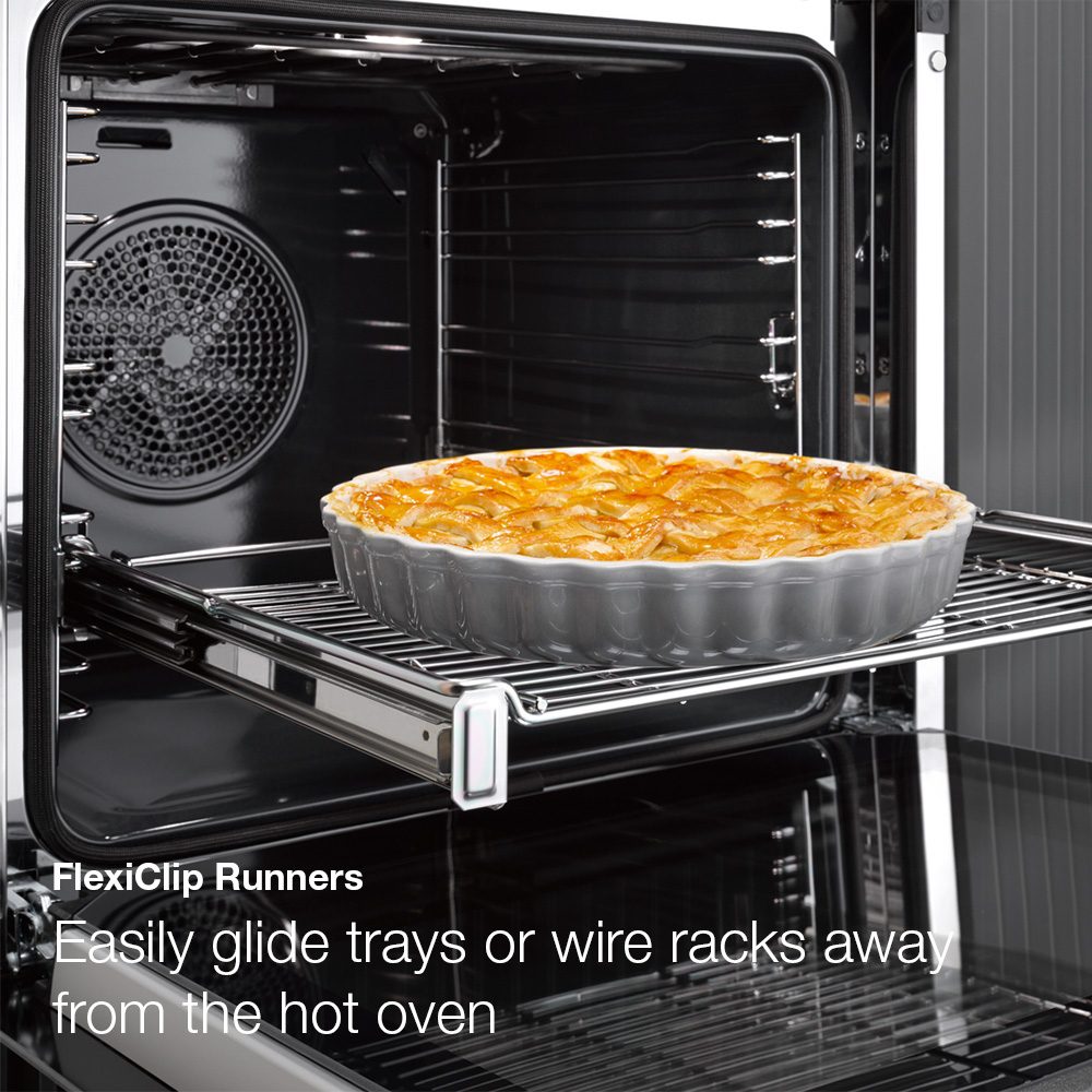 Miele ContourLine Pyrolytic Built In Single Oven H2761BP - Stainless Steel Miele ContourLine Pyrolytic Built In Single Oven H2761BP - Stainless Steel