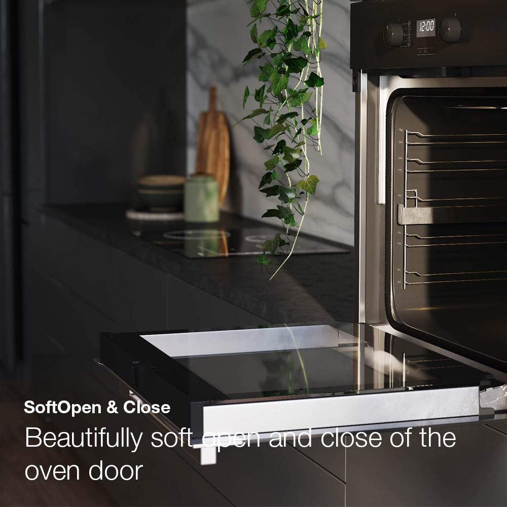 Miele ContourLine Pyrolytic Built In Single Oven H2761BP - Stainless Steel Miele ContourLine Pyrolytic Built In Single Oven H2761BP - Stainless Steel
