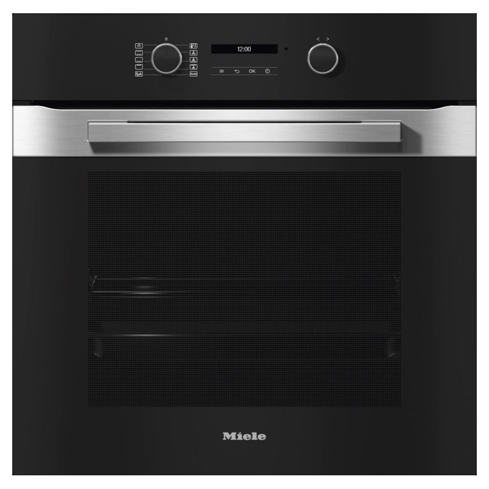 Miele  PureLine Built In Single Oven H2861B - Stainless Steel