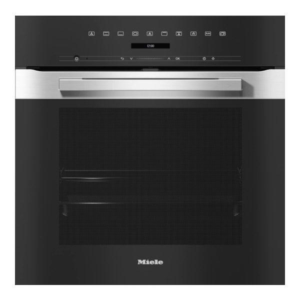 Miele  PureLine Pyrolytic Built In Single Oven H7260BPCLST - Stainless Steel