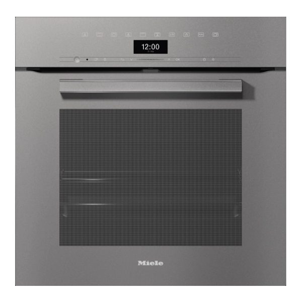 Miele  VitroLine Pyrolytic Built In Single Oven H7464BPGRGR - Graphite
