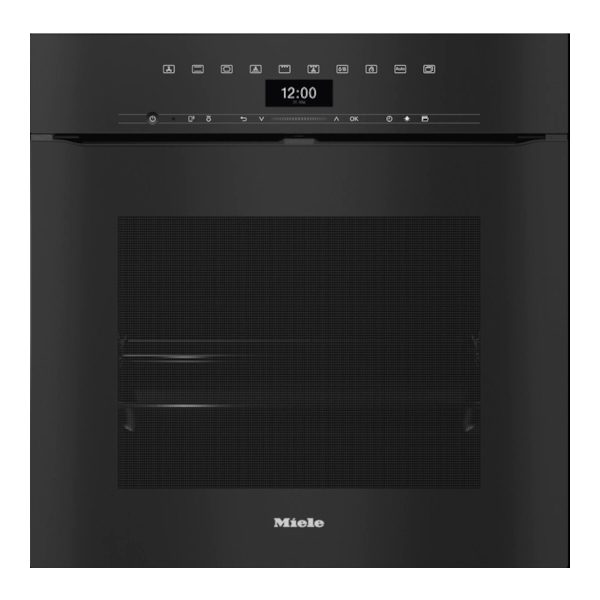 Miele  ArtLine Pyrolytic Built In Single Oven H7464BPXOBBL - Black