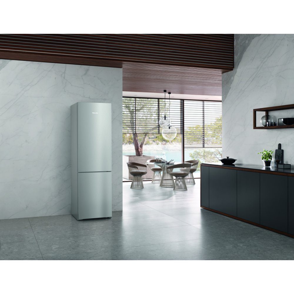 Miele 60cm Frost Free Fridge Freezer KFN4397CDEL - Silver Miele 60cm Frost Free Fridge Freezer KFN4397CDEL - Silver