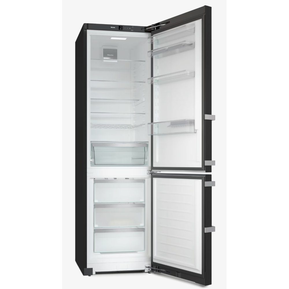 Miele 60cm Frost Free Fridge Freezer KFN4795ADBST - Black Steel Miele 60cm Frost Free Fridge Freezer KFN4795ADBST - Black Steel