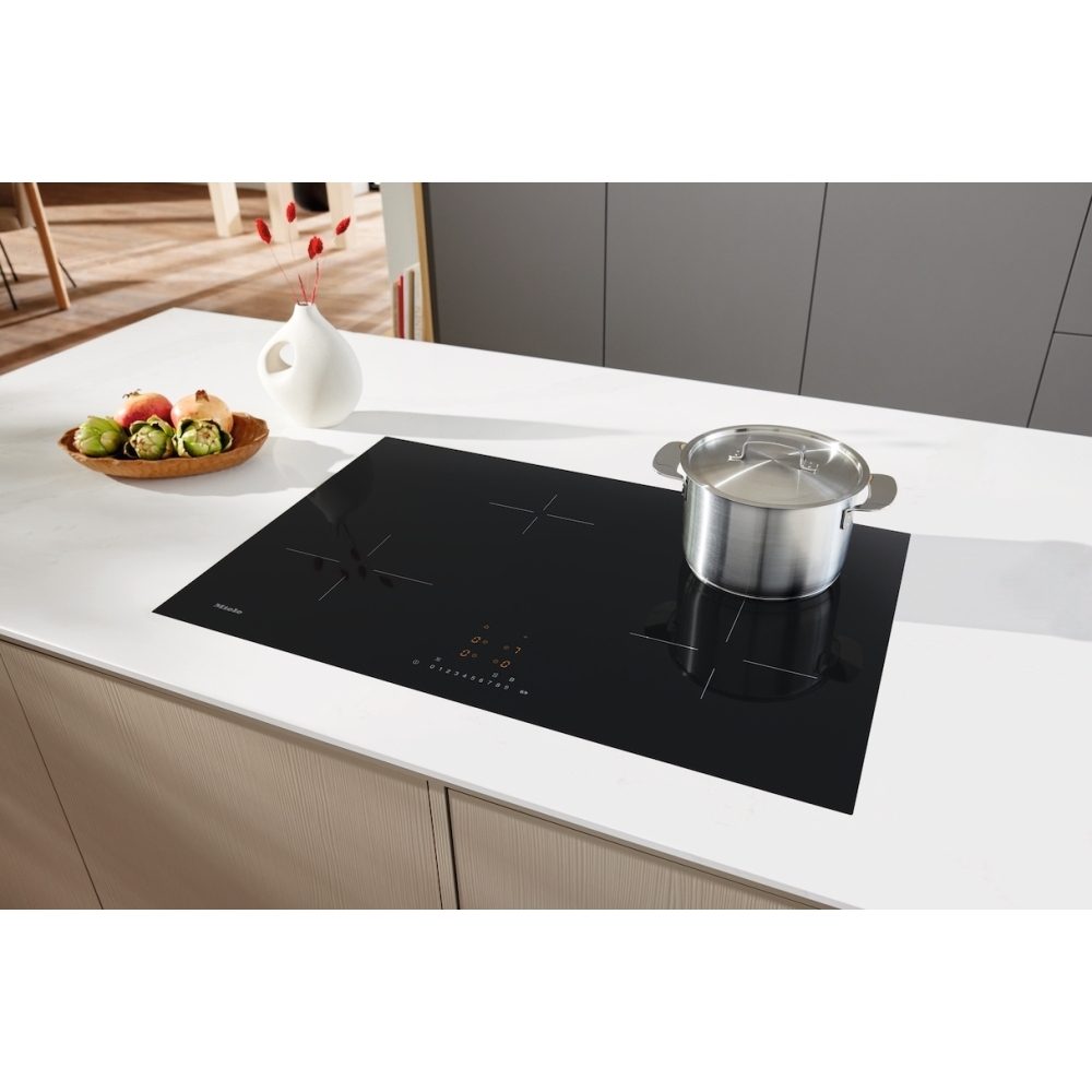 Miele 80cm 4 Zone Induction Hob KM7373FL - Black Miele 80cm 4 Zone Induction Hob KM7373FL - Black