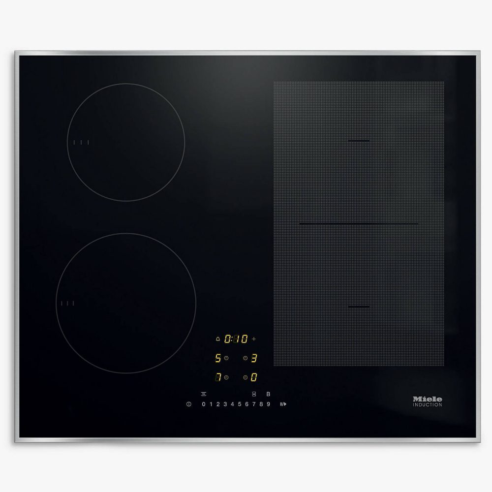 Miele  62cm 4 Zone PowerFlex Induction Hob KM7464FR - Stainless Steel