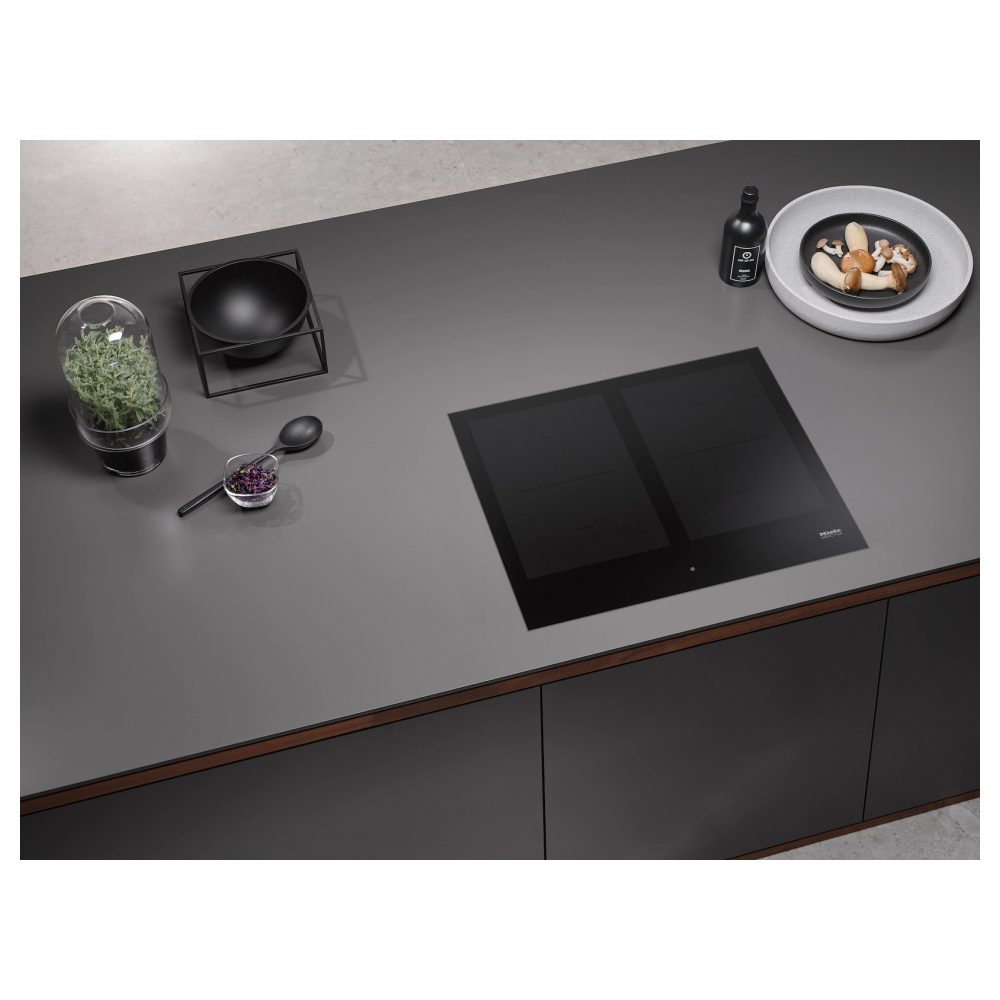 Miele 62cm 4 Zone PowerFlex Induction Hob KM7564FL - Black Miele 62cm 4 Zone PowerFlex Induction Hob KM7564FL - Black