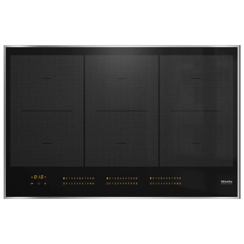 Miele  81cm Six Zone PowerFlex Induction Hob KM7575FR - Stainless Steel