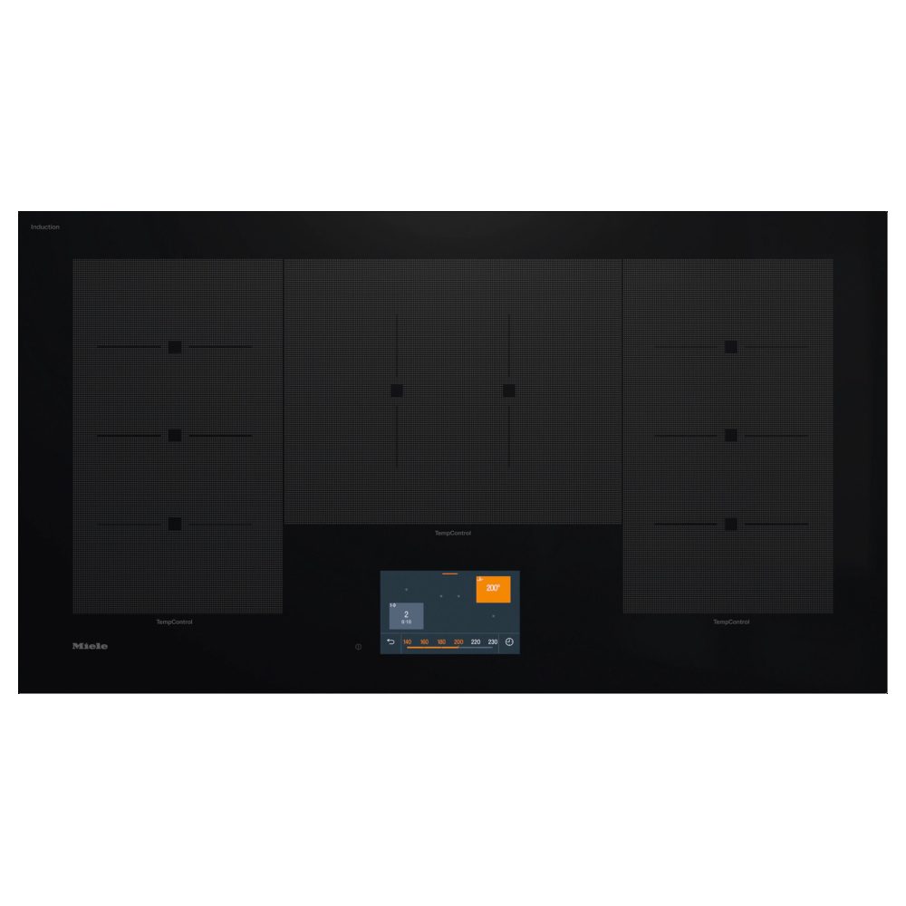 Miele  94cm Five Zone PowerFlex Induction Hob KM7999FL - Black