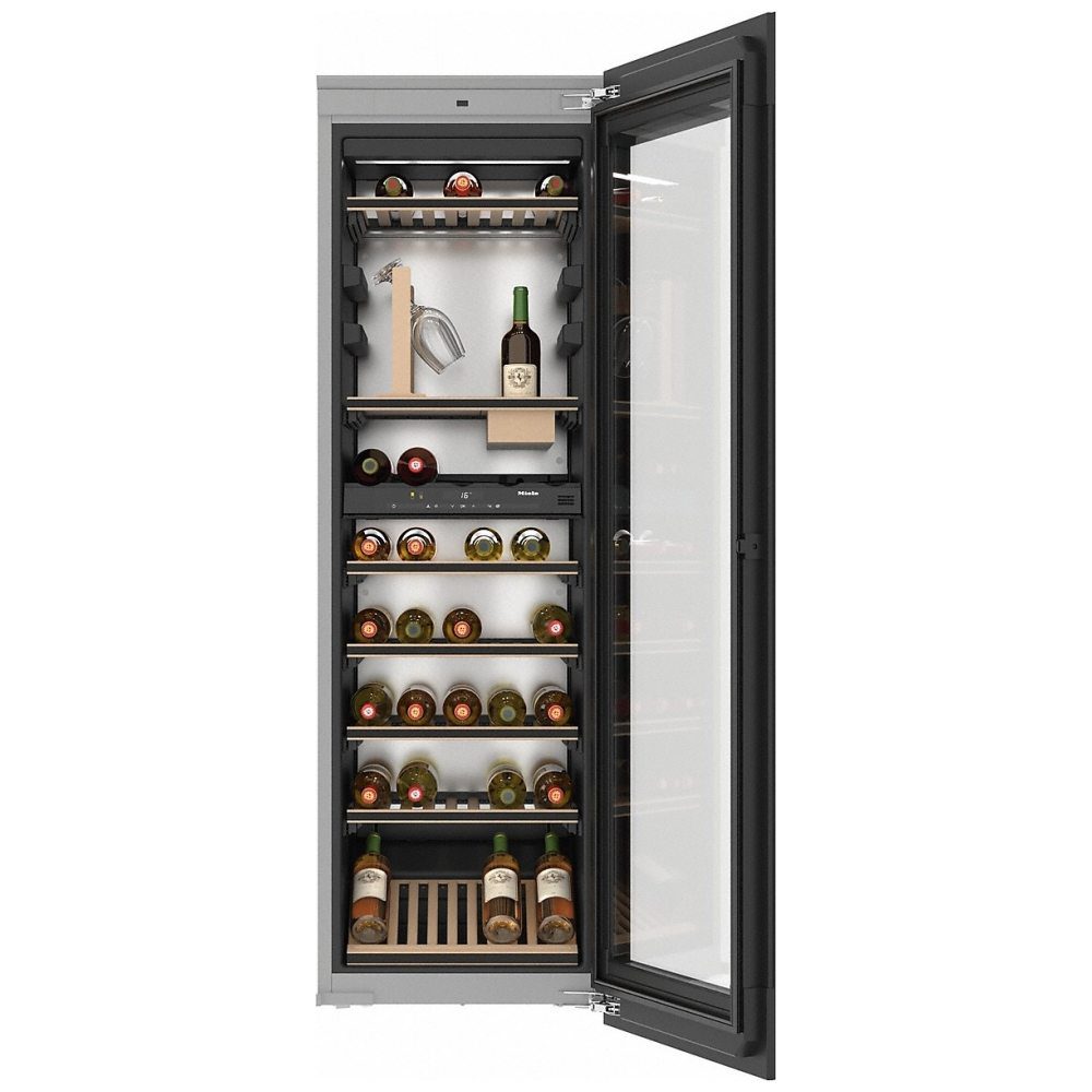 Miele Integrated 178cm Dual Zone Wine Cooler KWT6722IGS-1 - Black Miele Integrated 178cm Dual Zone Wine Cooler KWT6722IGS-1 - Black