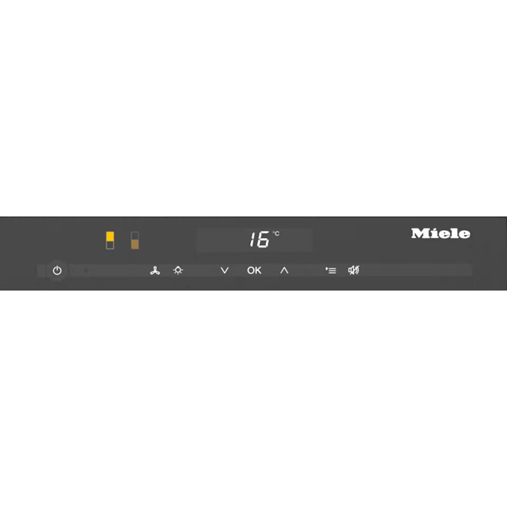 Miele Integrated 178cm Dual Zone Wine Cooler KWT6722IGS-1 - Black Miele Integrated 178cm Dual Zone Wine Cooler KWT6722IGS-1 - Black