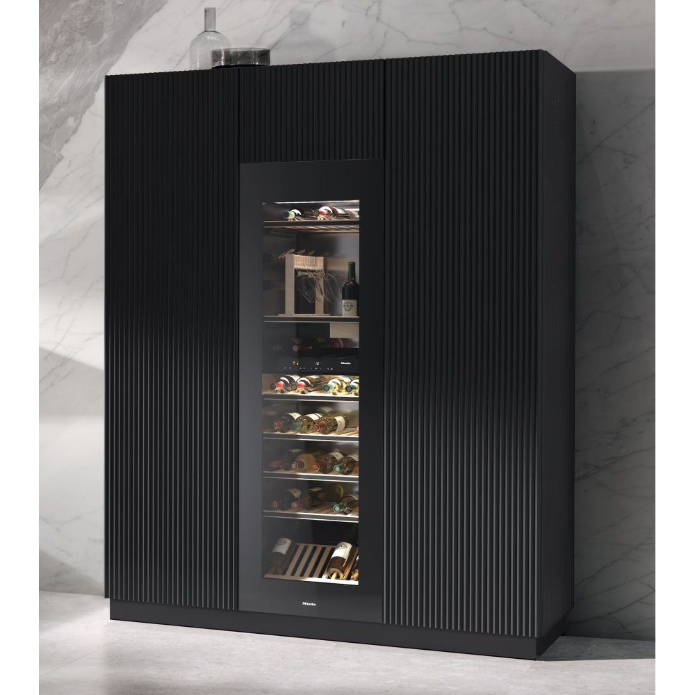 Miele Integrated 178cm Dual Zone Wine Cooler KWT6722IGS-1 - Black Miele Integrated 178cm Dual Zone Wine Cooler KWT6722IGS-1 - Black