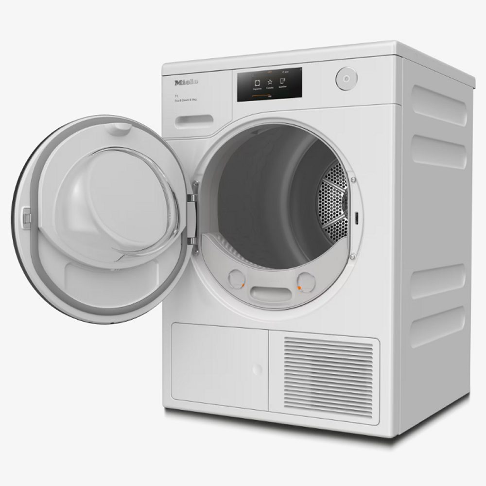 Miele 9kg Heat Pump Condenser Tumble Dryer TCR780WP - White Miele 9kg Heat Pump Condenser Tumble Dryer TCR780WP - White