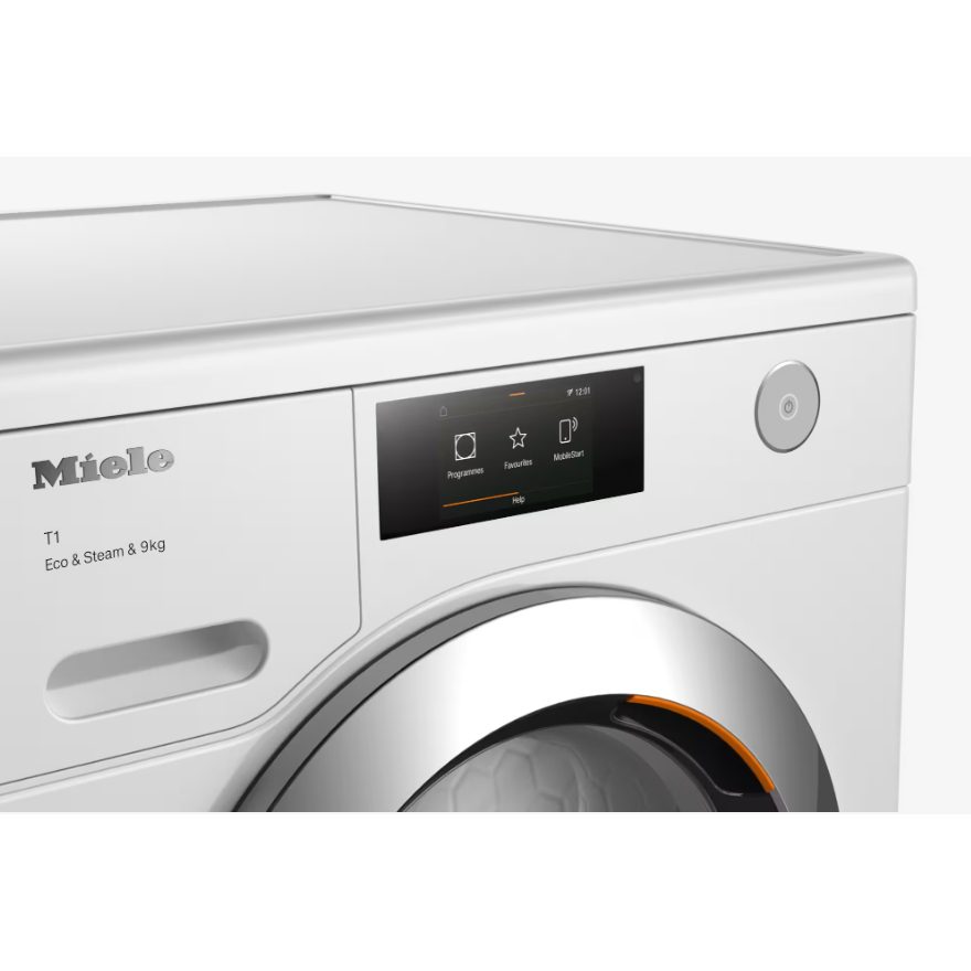 Miele 9kg Heat Pump Condenser Tumble Dryer TCR780WP - White Miele 9kg Heat Pump Condenser Tumble Dryer TCR780WP - White