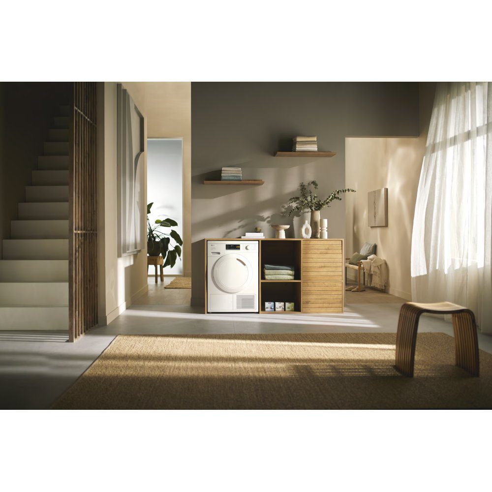 Miele 8kg Heat Pump Condenser Tumble Dryer TEA525WP - White Miele 8kg Heat Pump Condenser Tumble Dryer TEA525WP - White
