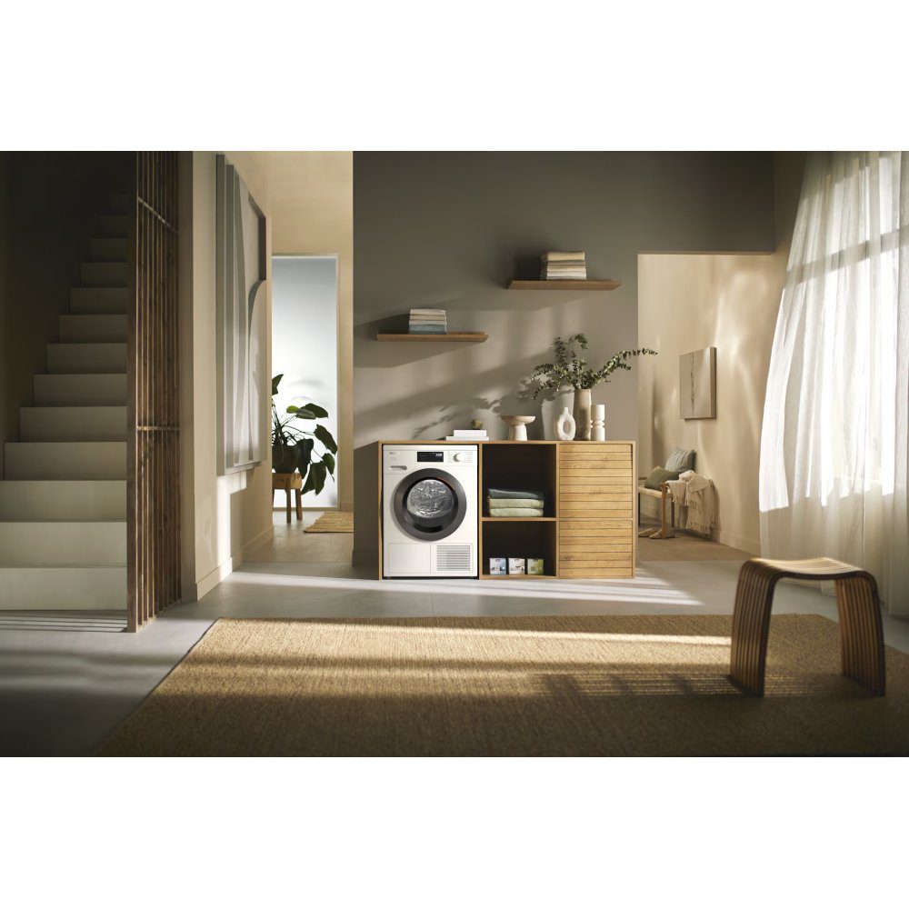 Miele 8kg Heat Pump Condenser Tumble Dryer TEC645WP - White Miele 8kg Heat Pump Condenser Tumble Dryer TEC645WP - White