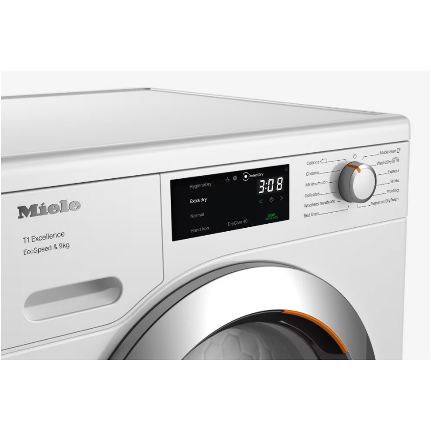 Miele 9kg Heat Pump Condenser Tumble Dryer TEH785WP - White Miele 9kg Heat Pump Condenser Tumble Dryer TEH785WP - White