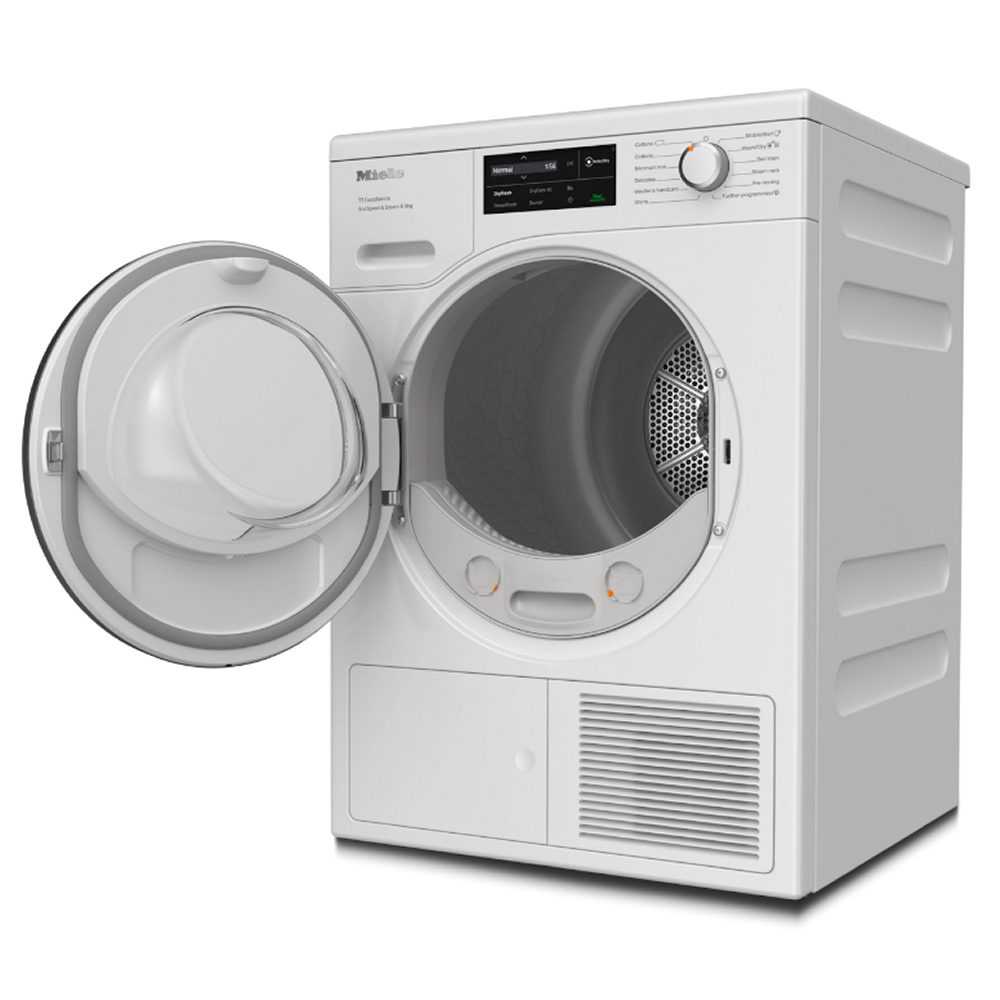 Miele 9kg Heat Pump Condenser Tumble Dryer TEL785WP - White Miele 9kg Heat Pump Condenser Tumble Dryer TEL785WP - White