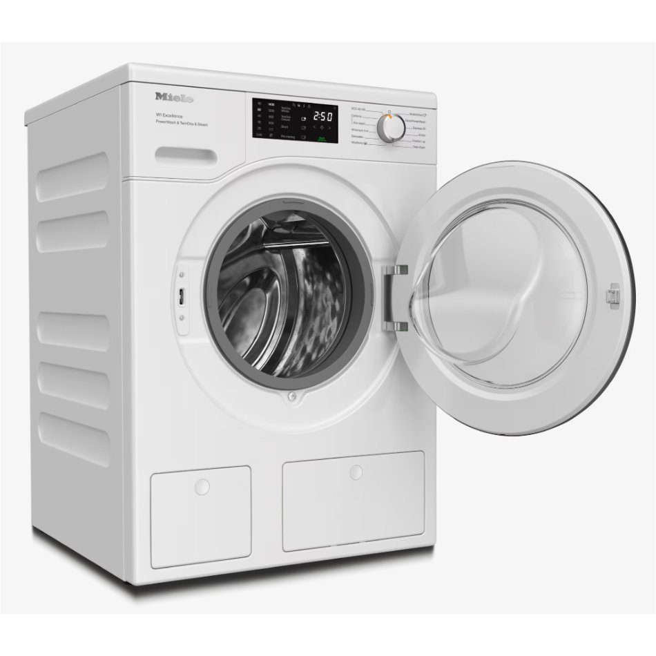 Miele 9kg W1 TwinDos PowerWash Washing Machine 1400rpm WEG885WCS - White Miele 9kg W1 TwinDos PowerWash Washing Machine 1400rpm WEG885WCS - White