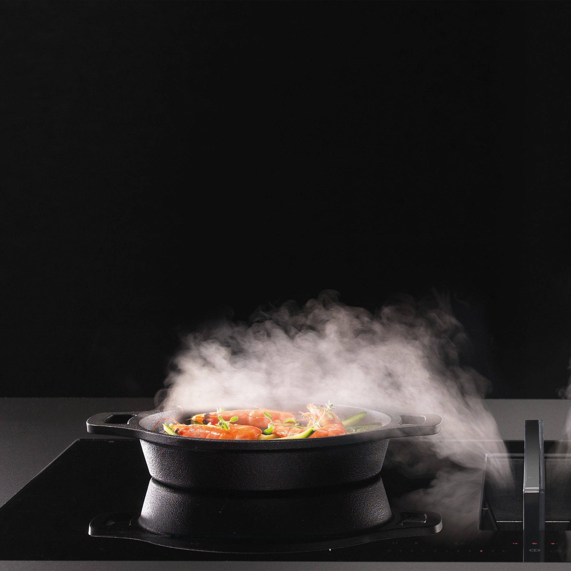 Miro SPECTRE 600 60cm Air Venting Hob 401020 Black Miro SPECTRE 600 60cm Air Venting Hob 401020 Black