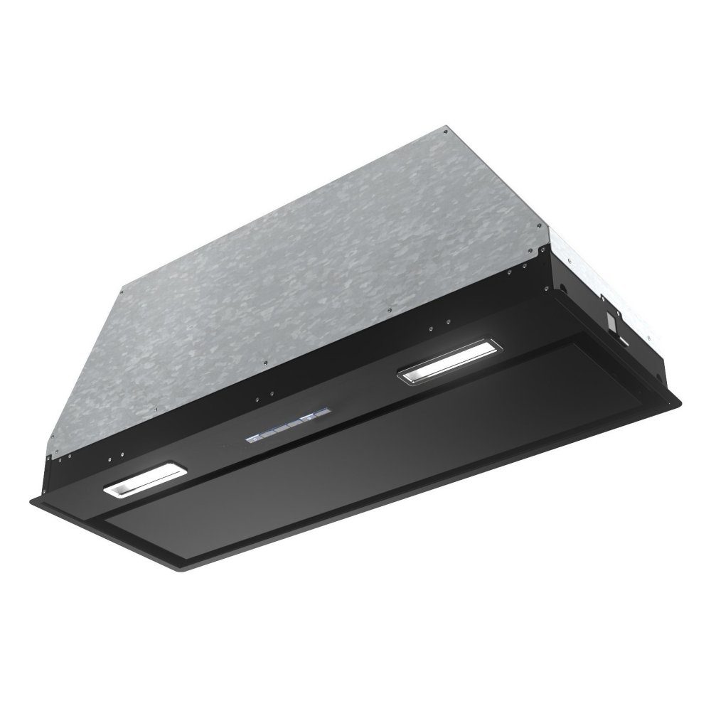 Miro STEALTH SLIM 78cm Shallow Depth Canopy Hood 277060 Matte Black