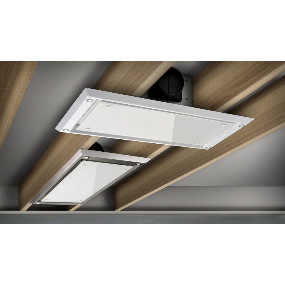 Miro SLIMLINE 90cm Ceiling Hood 275910 White Miro SLIMLINE 90cm Ceiling Hood 275910 White