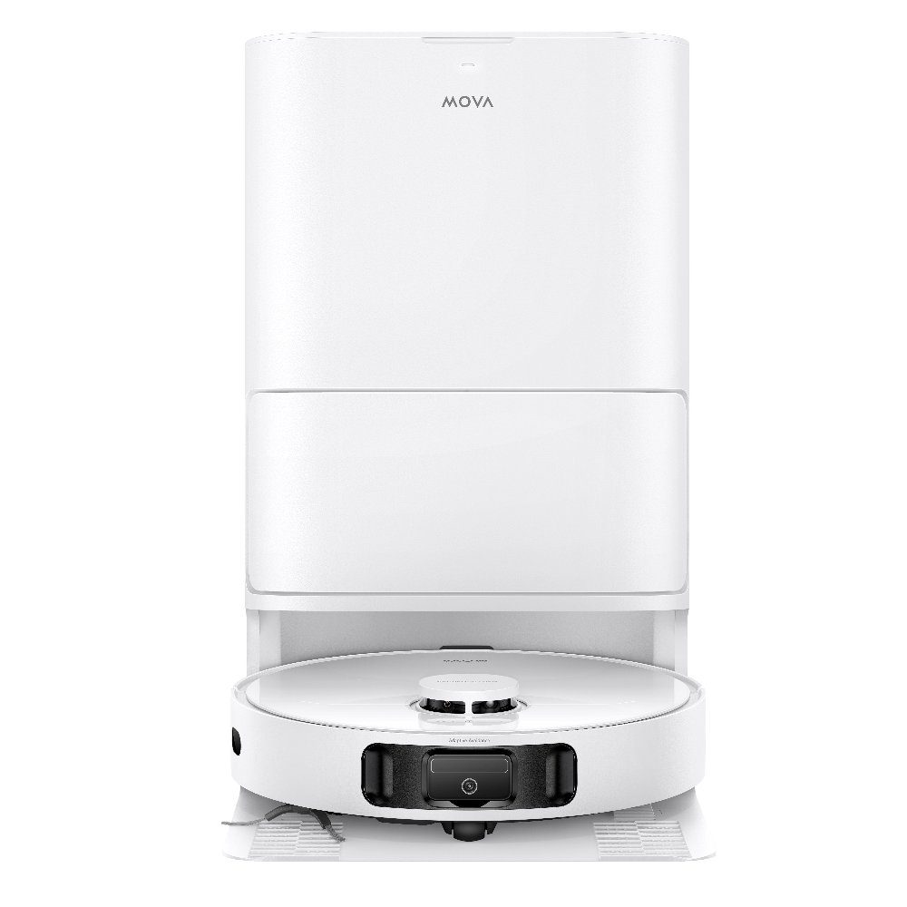 Mova E40 Ultra Robot Vacuum Cleaner and Mop with Self-Cleaning and Auto-Empty RLE21SE White
